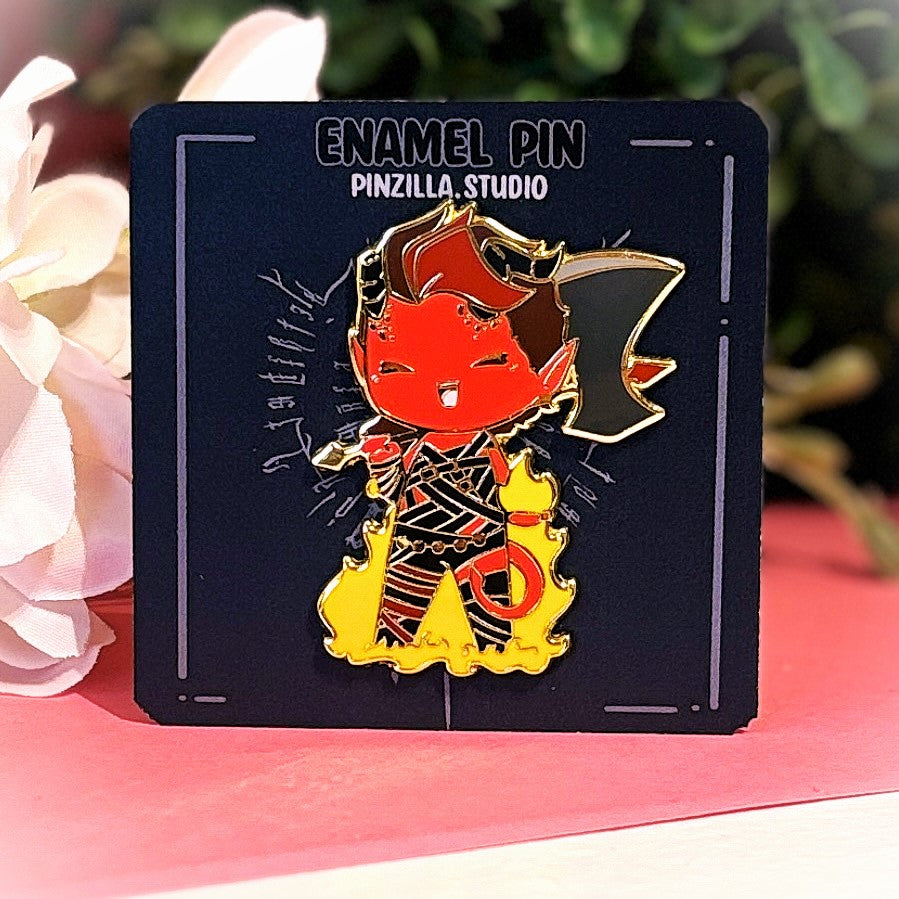 KARLACH Baldur's Gate 3 inspired hard enamel BG3 PIN