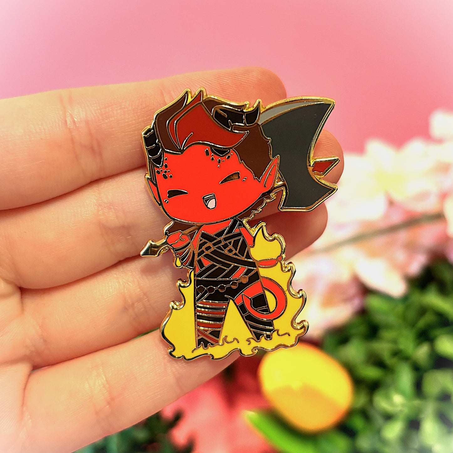 KARLACH Baldur's Gate 3 inspired hard enamel BG3 PIN