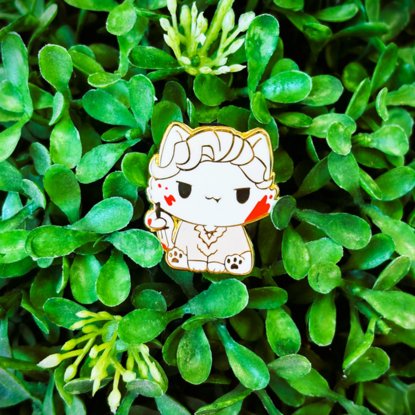 Astarion Cat - Baldur's Gate 3 Inspired Pin