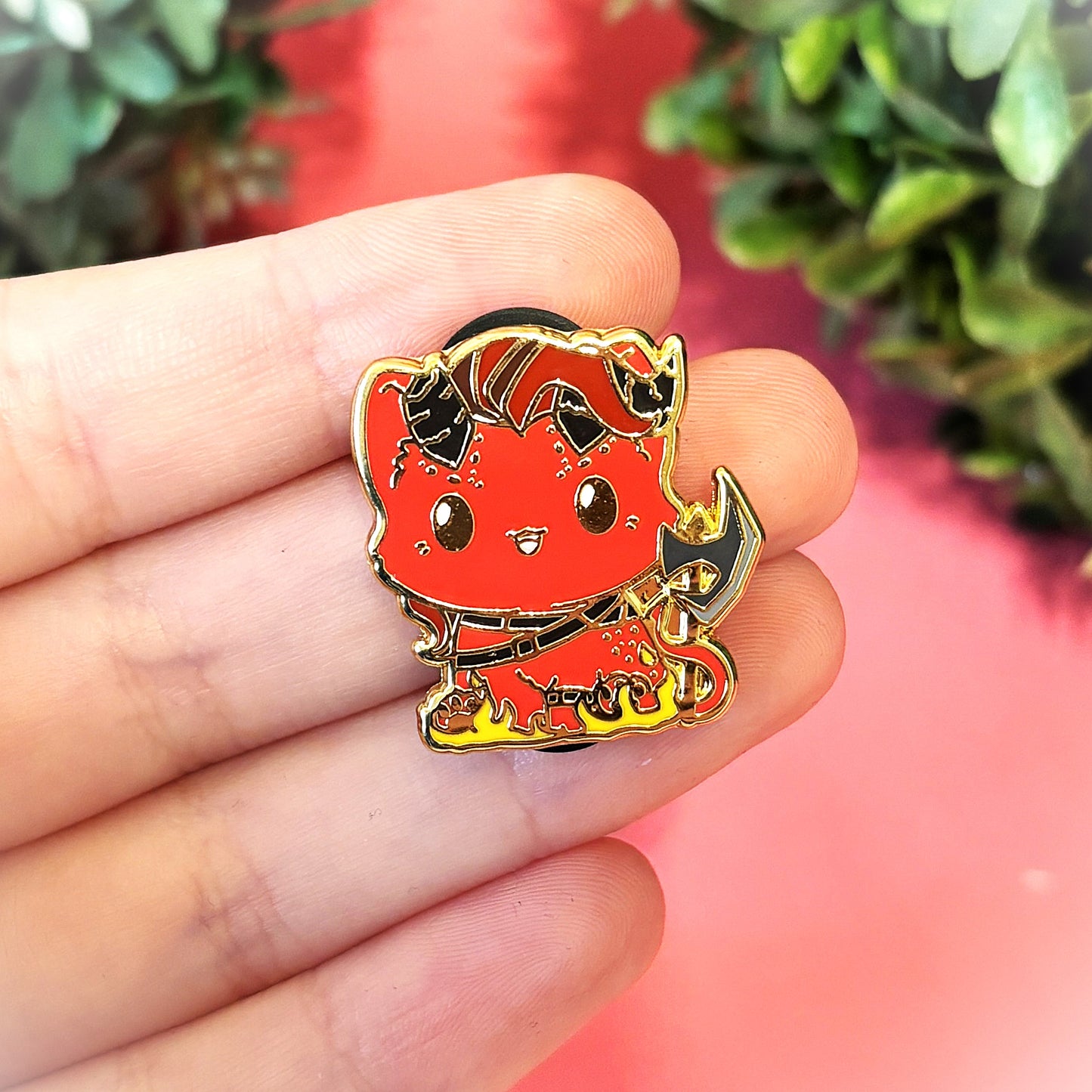 KARLACH Cat Baldur's Gate 3 inspired hard enamel BG3 PIN