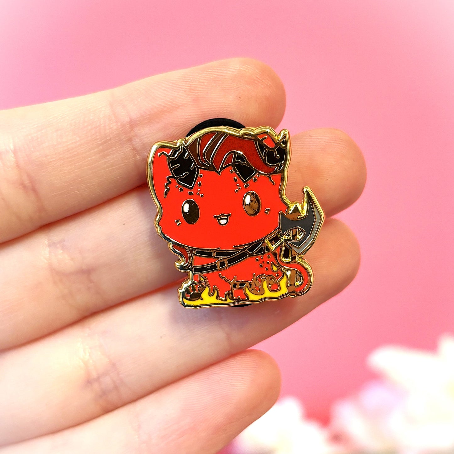 KARLACH Cat Baldur's Gate 3 inspired hard enamel BG3 PIN