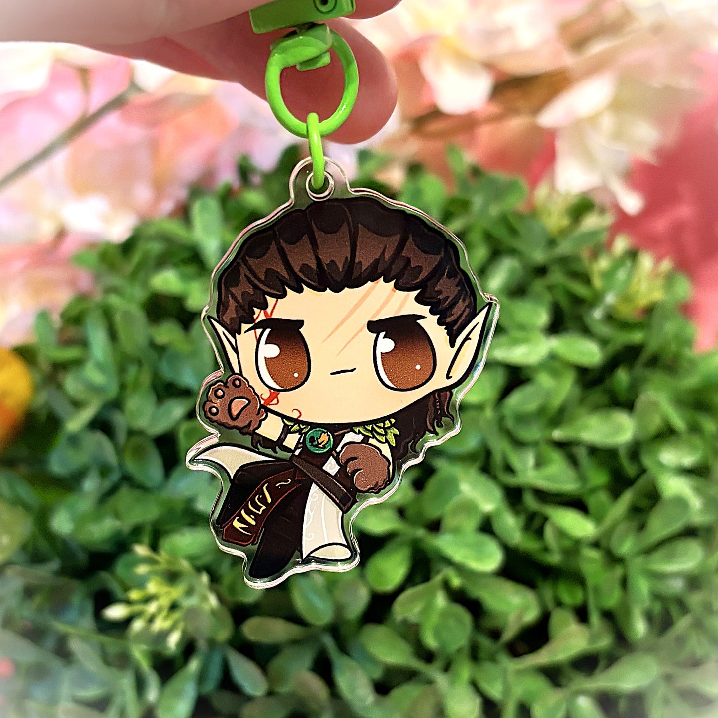 HALSIN Baldur's Gate 3 inspired BG3 KEYCHAIN