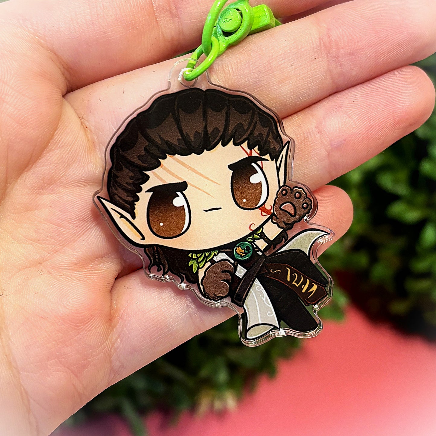 HALSIN Baldur's Gate 3 inspired BG3 KEYCHAIN