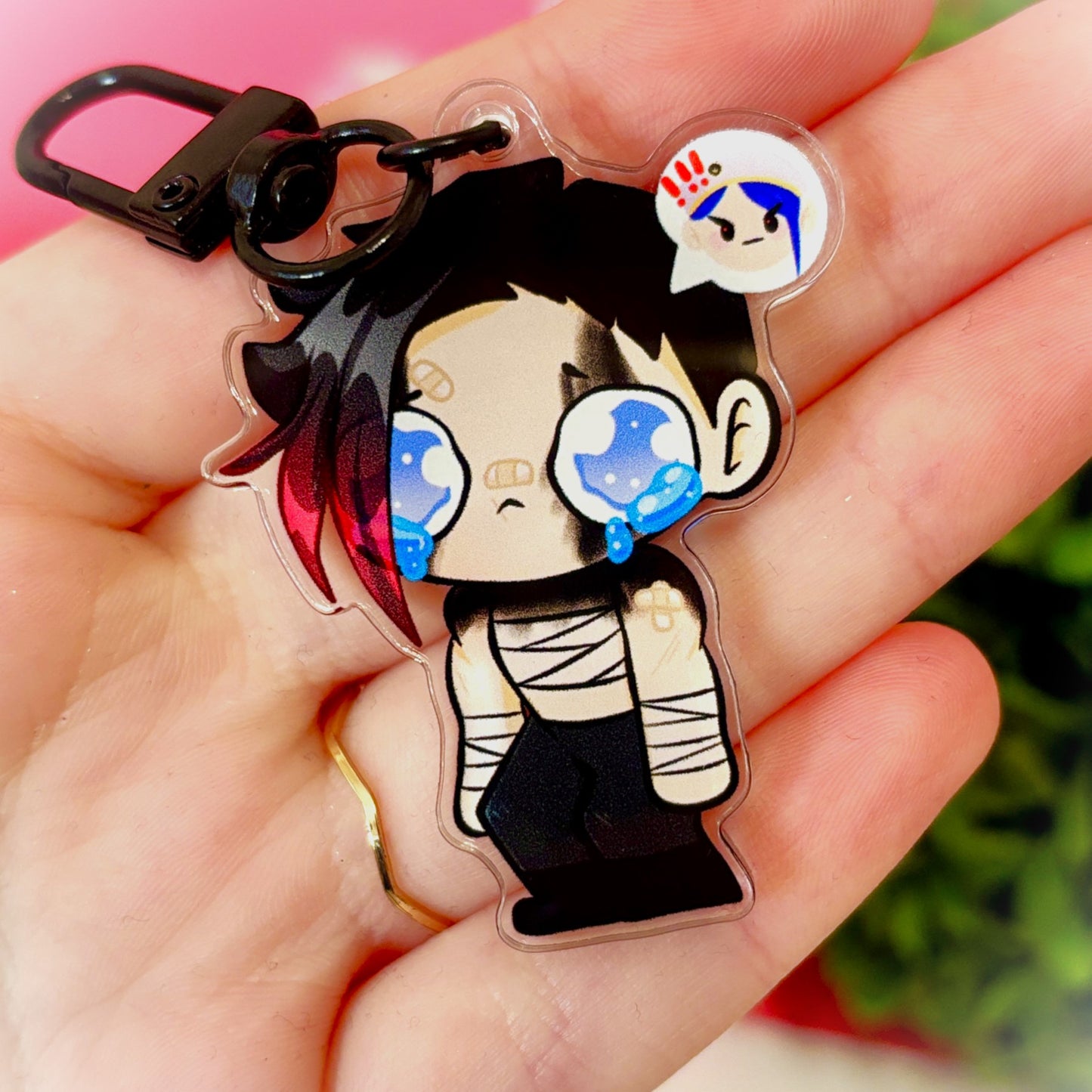 Emo Vi Keychain from Arcane Season 2