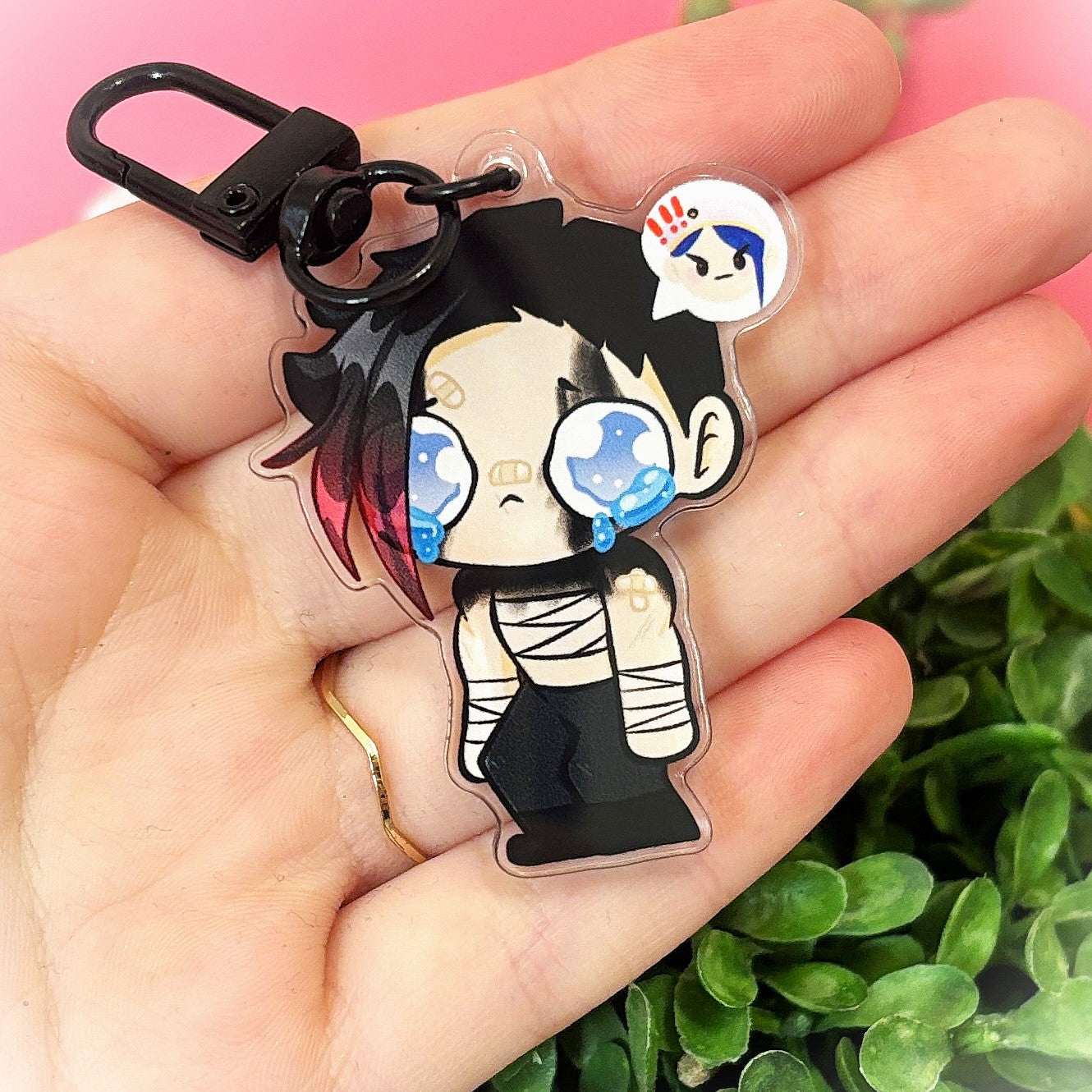 Emo Vi Keychain from Arcane Season 2