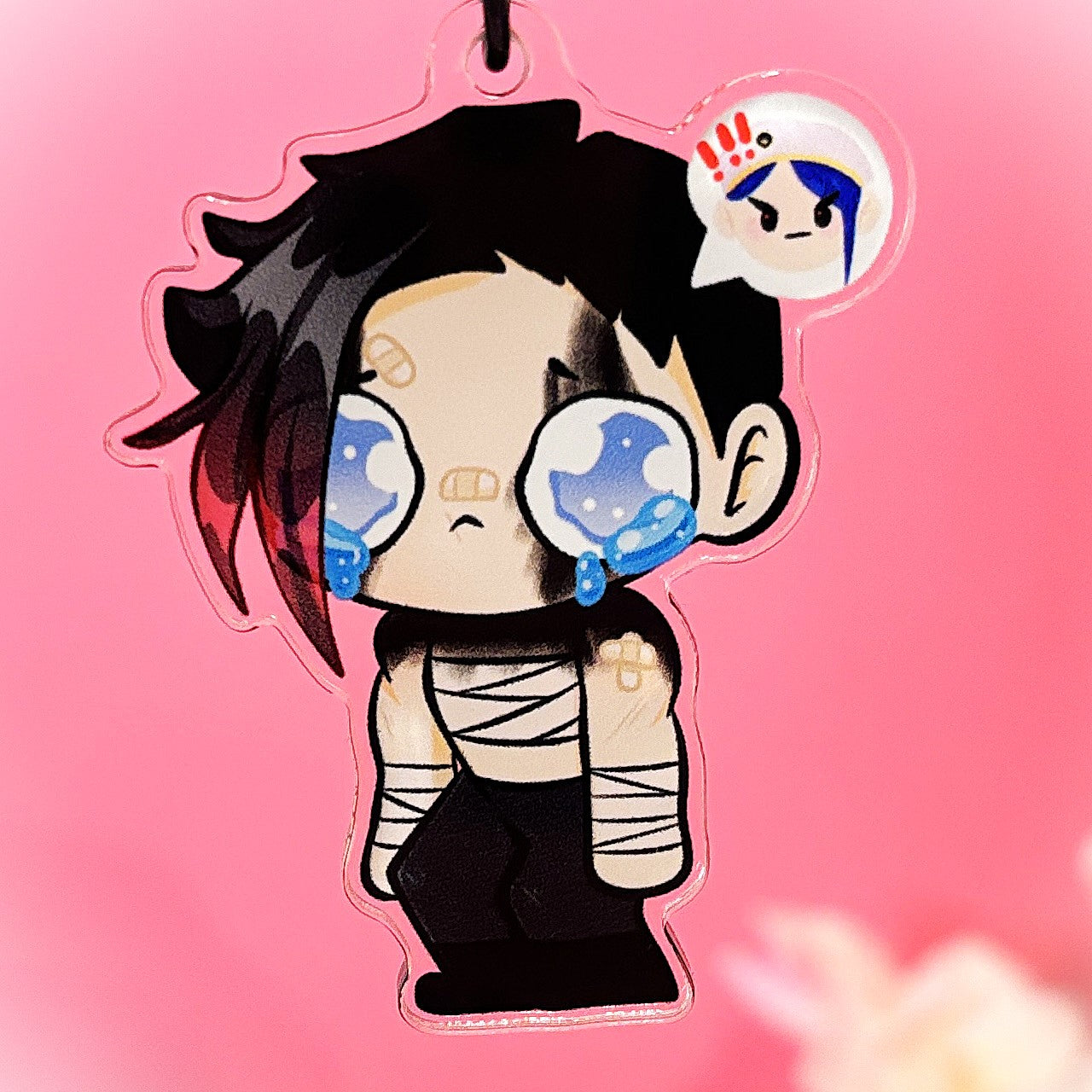 Emo Vi Keychain from Arcane Season 2