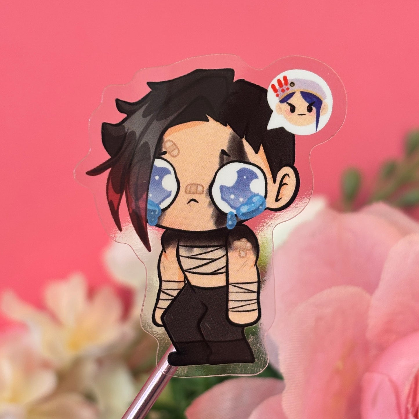 Vi Sticker – Emo Arcane Vibes in Transparent Vinyl