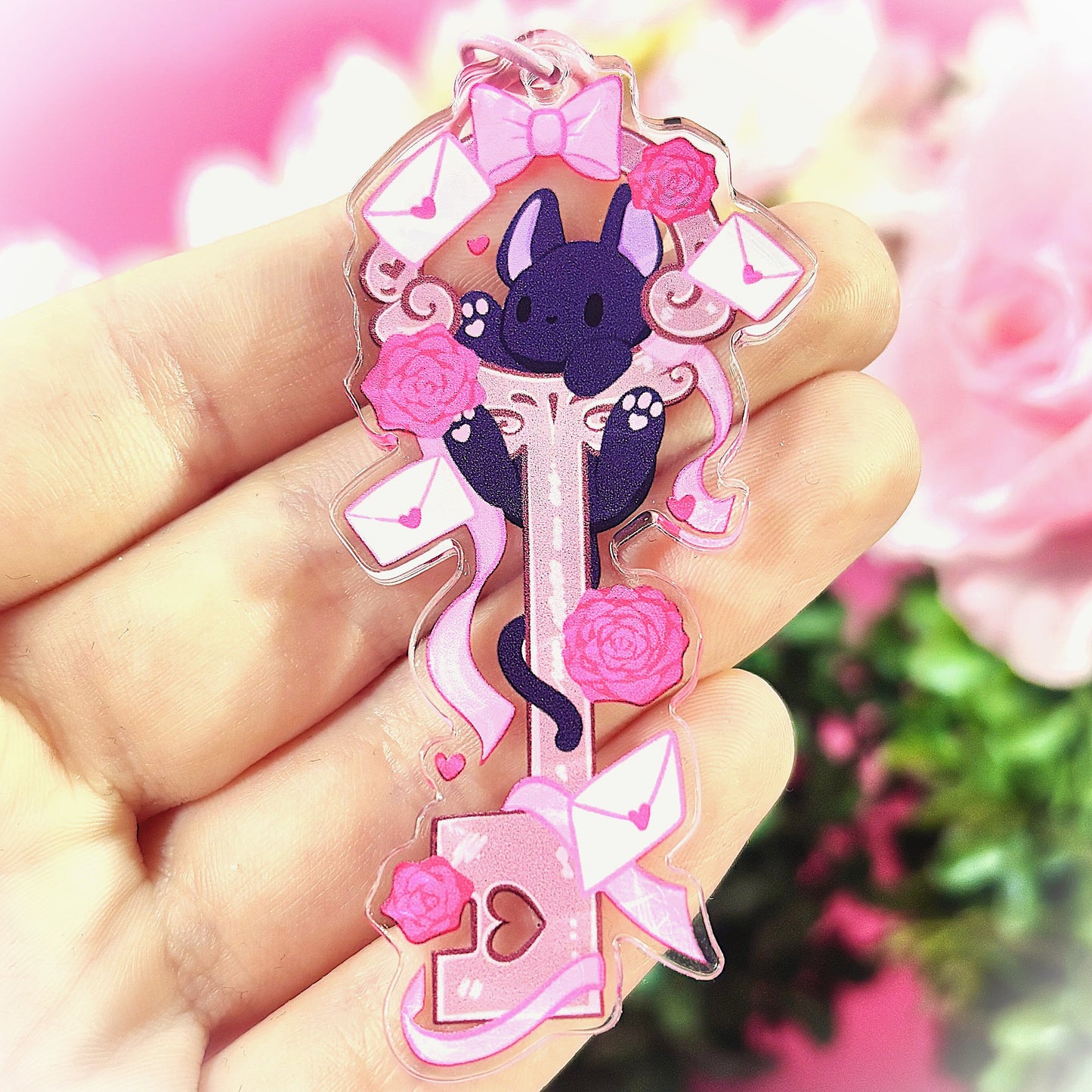 Magical Kiki's Cat Jiji Key Keychain – Inspired By Ghibli’s Kiki’s Delivery Service