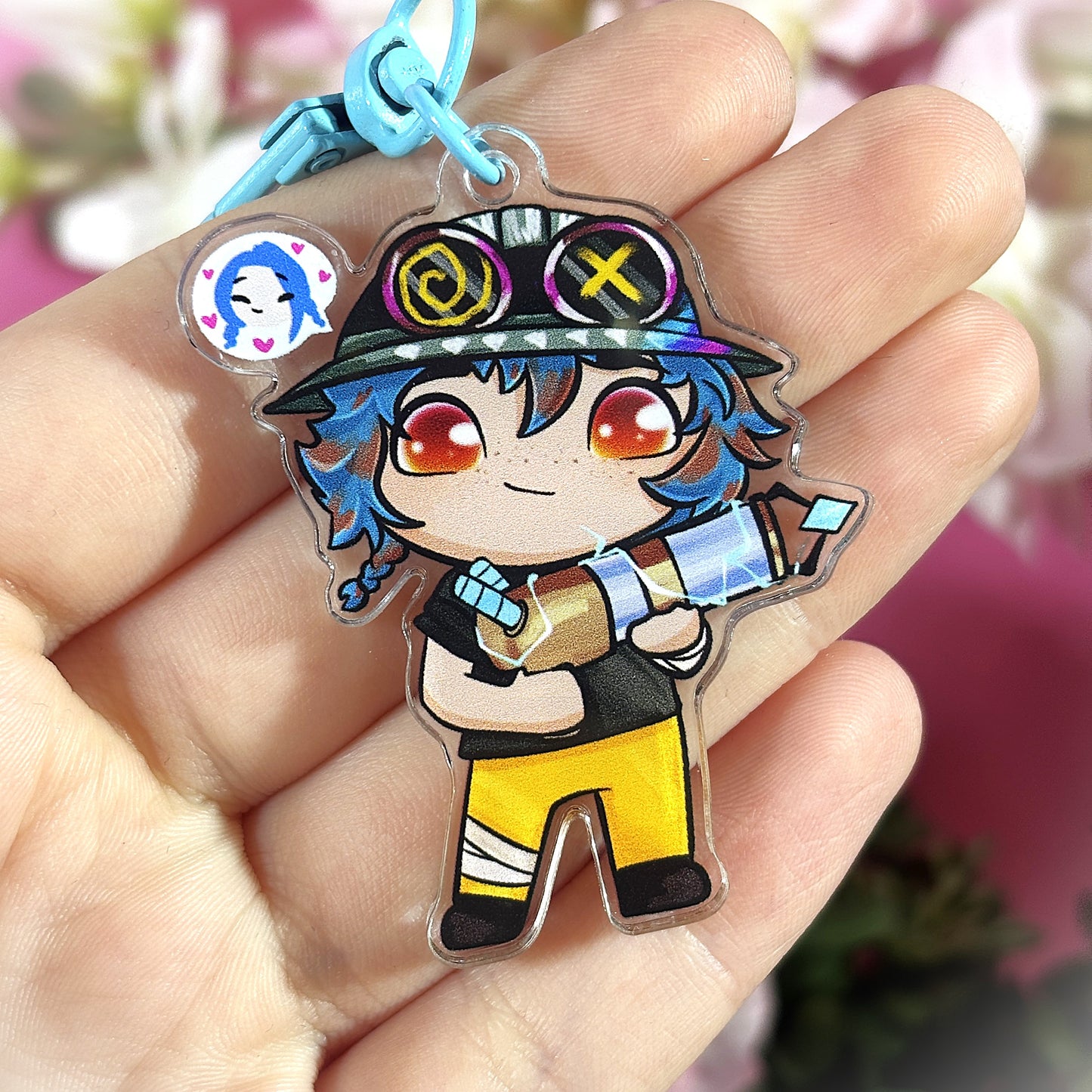 Isha ARCANE Keychain – Aspiring To Be Like Jinx