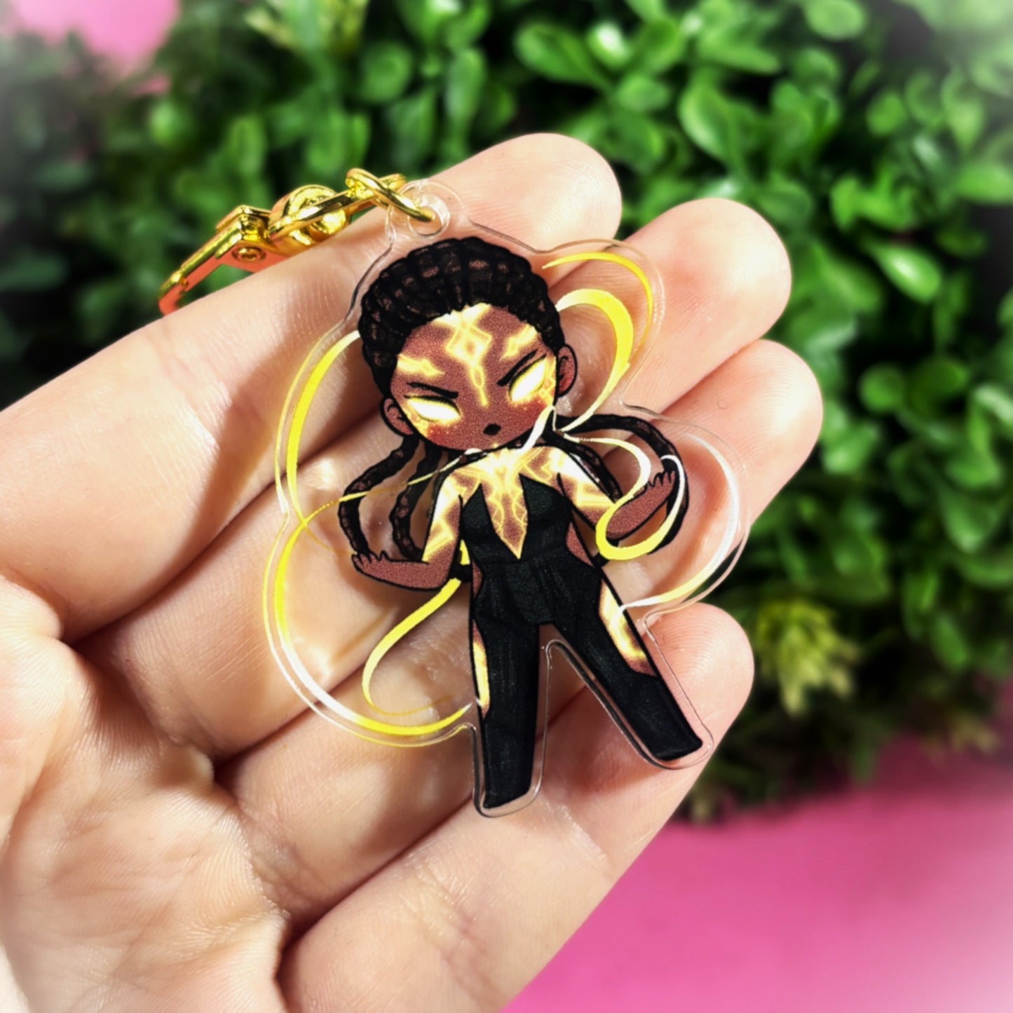 MEL Unleashing Her Radiant Powers KEYCHAIN – Inspired By Arcane