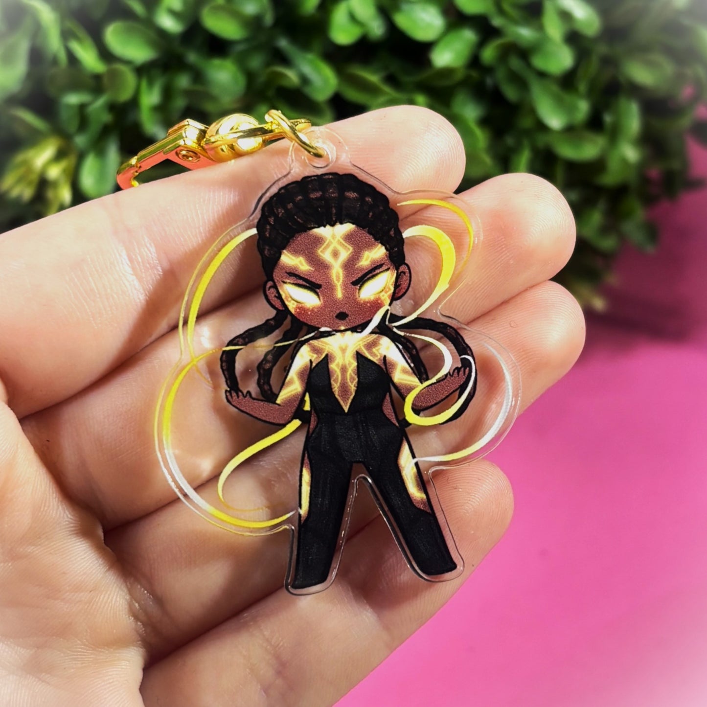 MEL Unleashing Her Radiant Powers KEYCHAIN – Inspired By Arcane