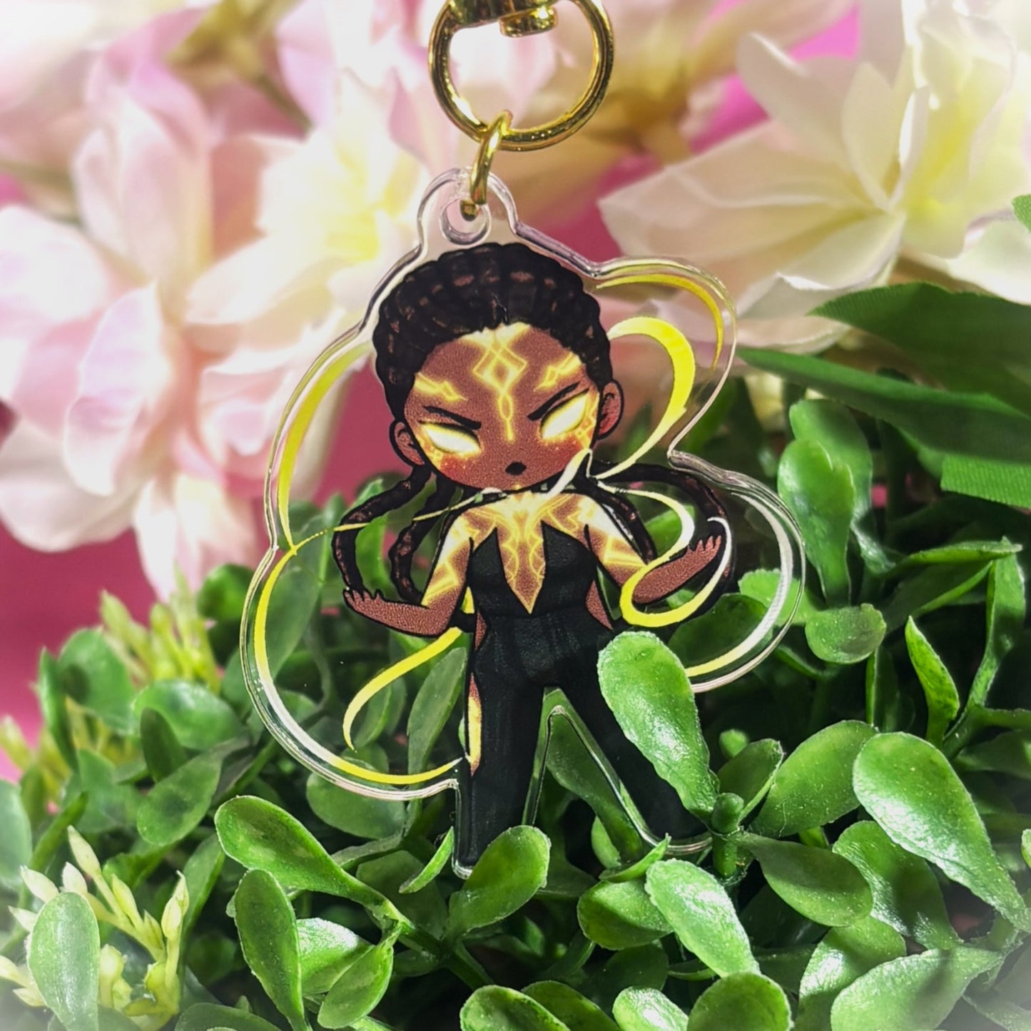 MEL Unleashing Her Radiant Powers KEYCHAIN – Inspired By Arcane