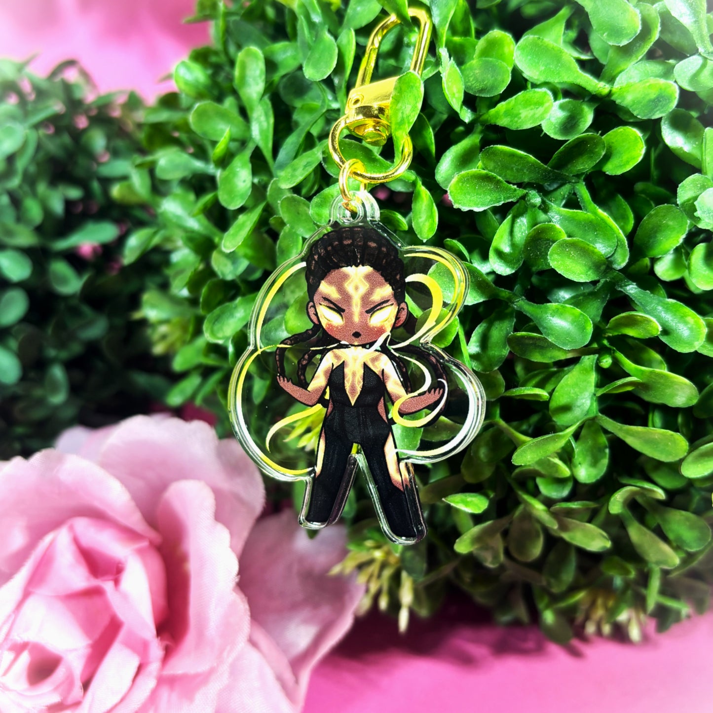 MEL Unleashing Her Radiant Powers KEYCHAIN – Inspired By Arcane