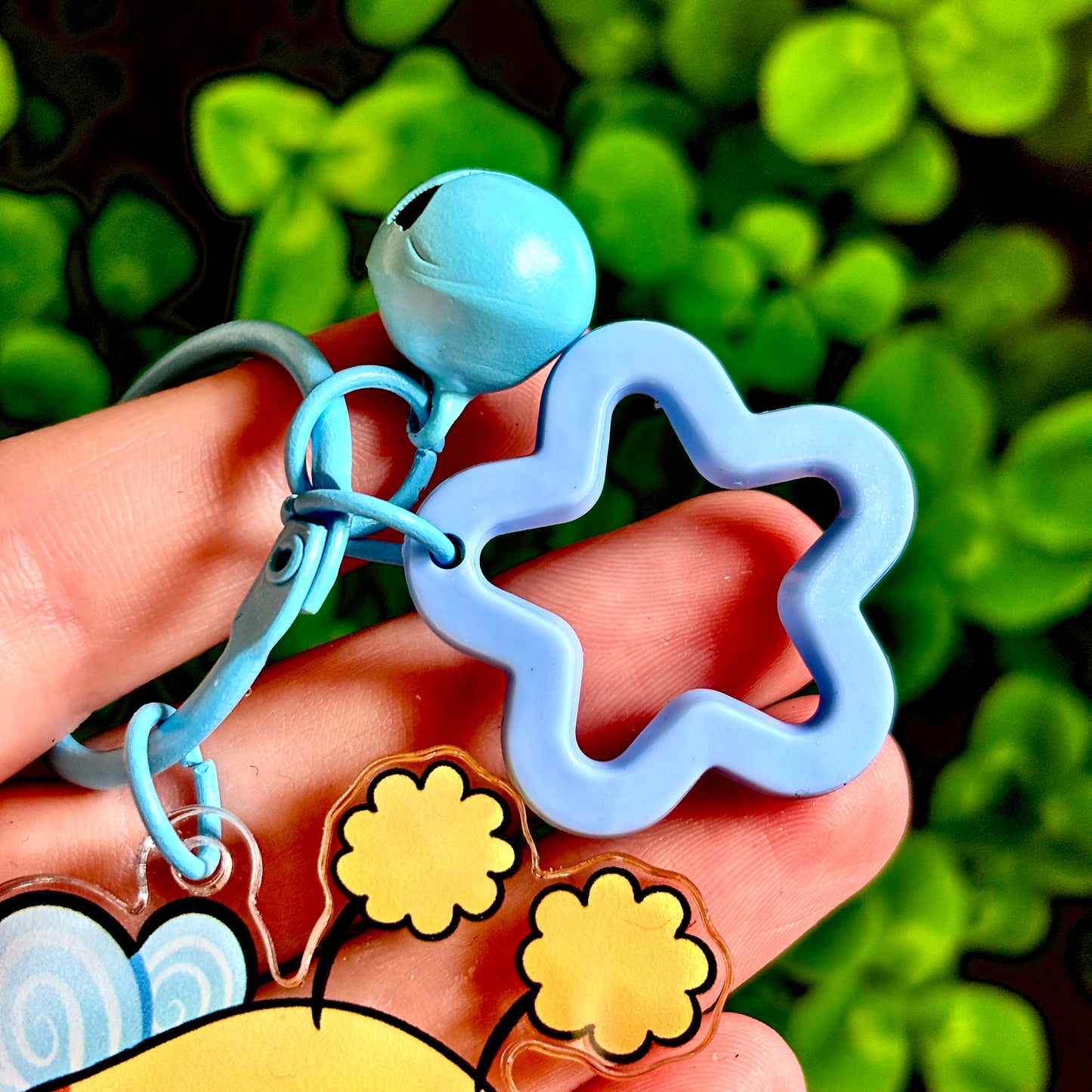 Bee with Bell Keychain