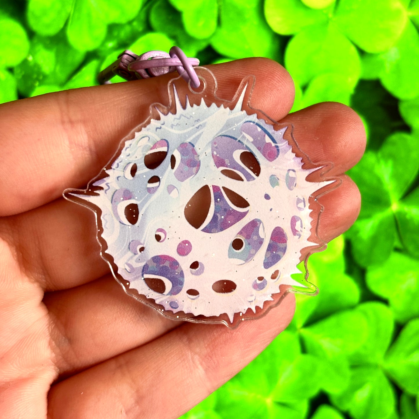 Hextech Keychain – Arcane Inspired – 5 cm Acrylic