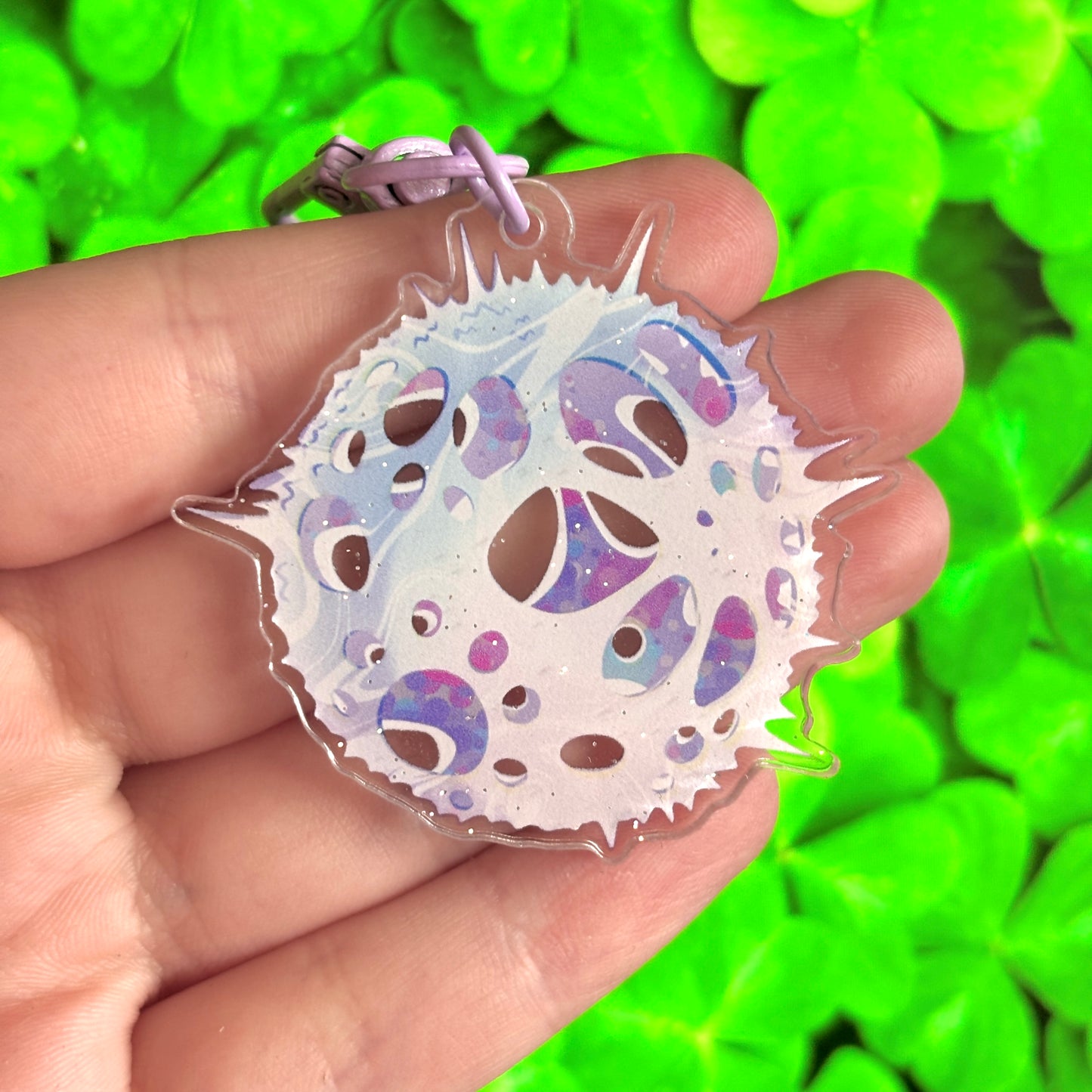 Hextech Keychain – Arcane Inspired – 5 cm Acrylic