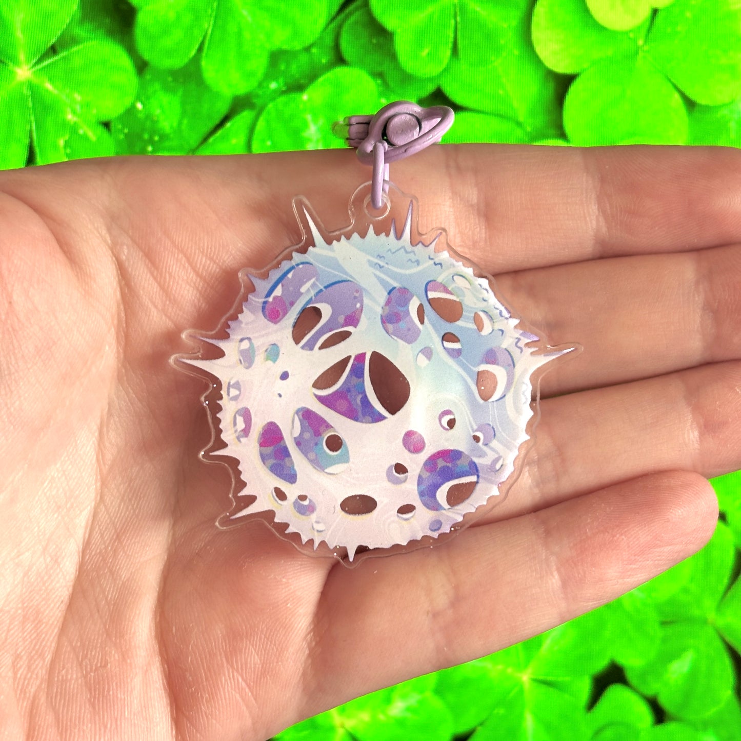 Hextech Keychain – Arcane Inspired – 5 cm Acrylic