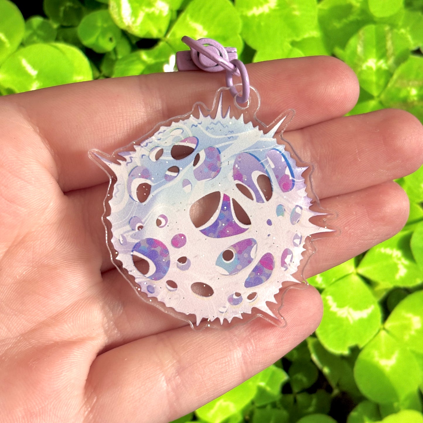 Hextech Keychain – Arcane Inspired – 5 cm Acrylic