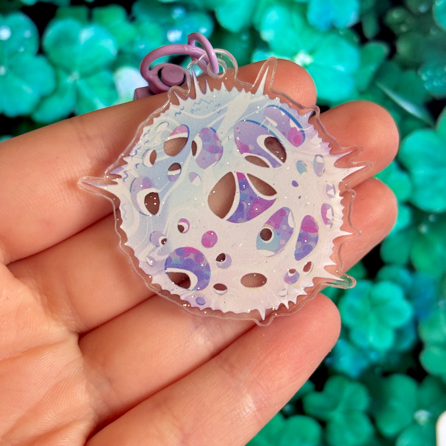 Hextech Keychain – Arcane Inspired – 5 cm Acrylic