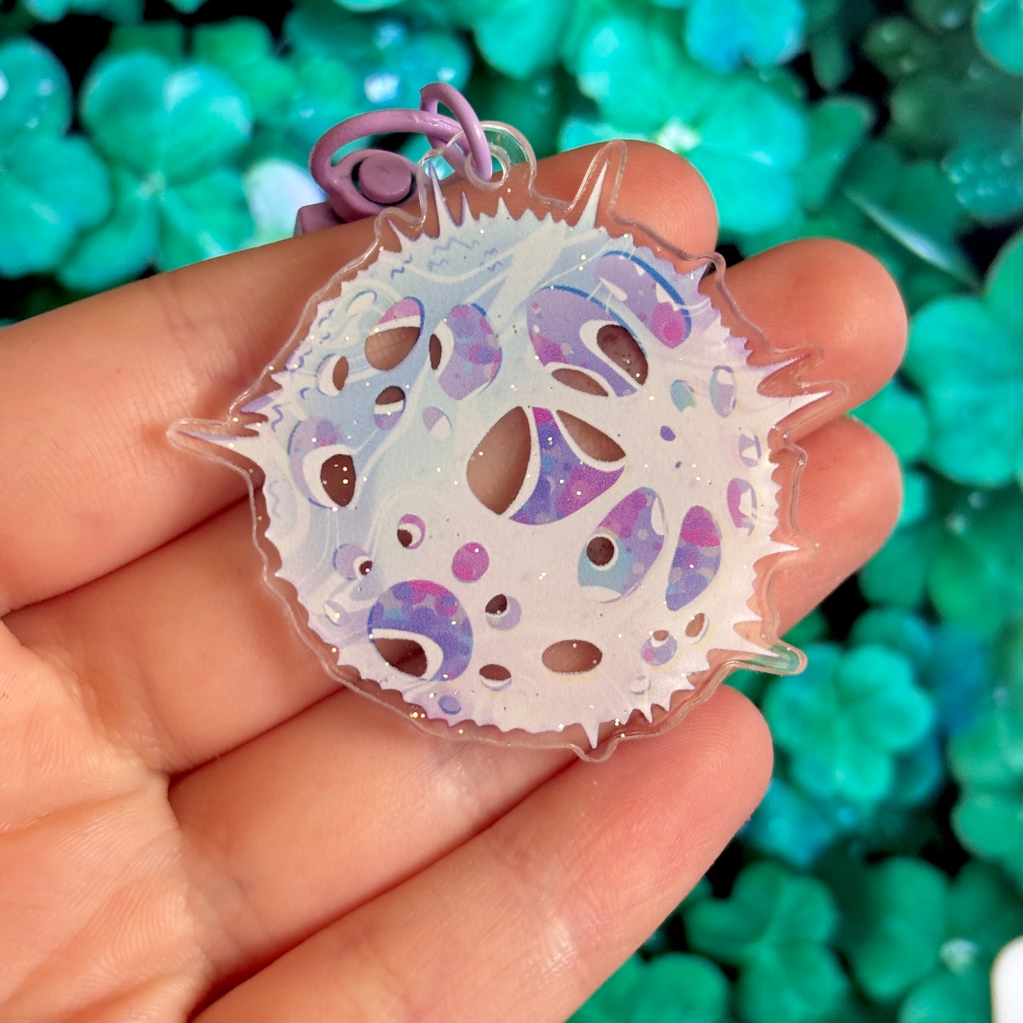 Hextech Keychain – Arcane Inspired – 5 cm Acrylic