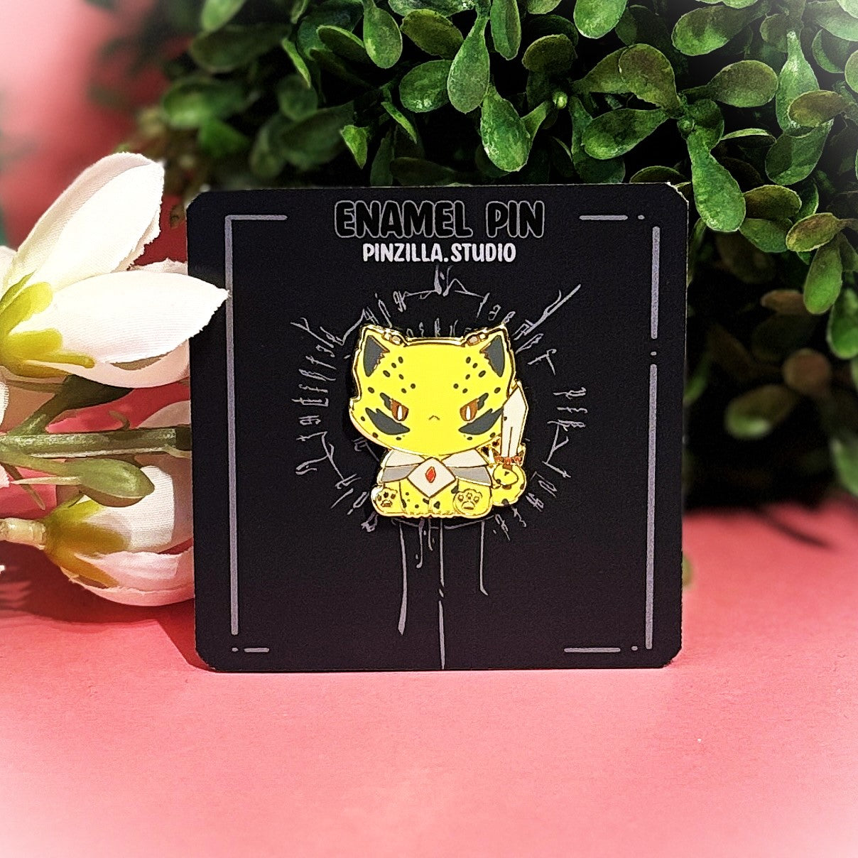 LAE'ZEL Cat Baldur's Gate 3 Inspired Hard Enamel BG3 PIN