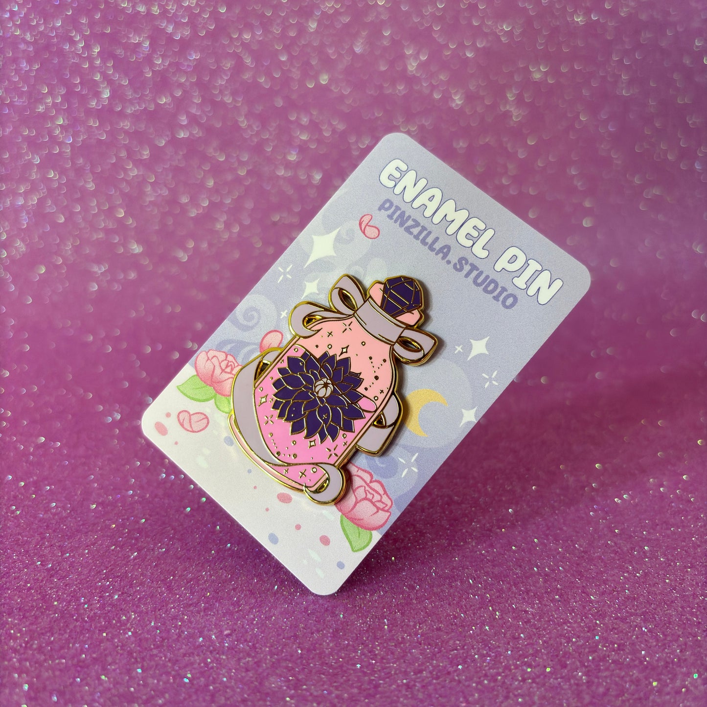 DAHLIA POTION Hard Enamel Pin