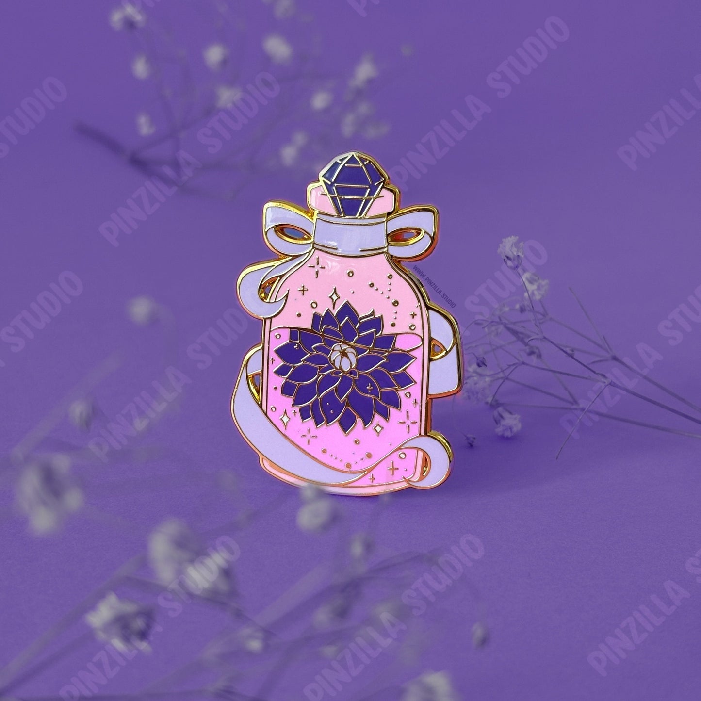 DAHLIA POTION Hard Enamel Pin