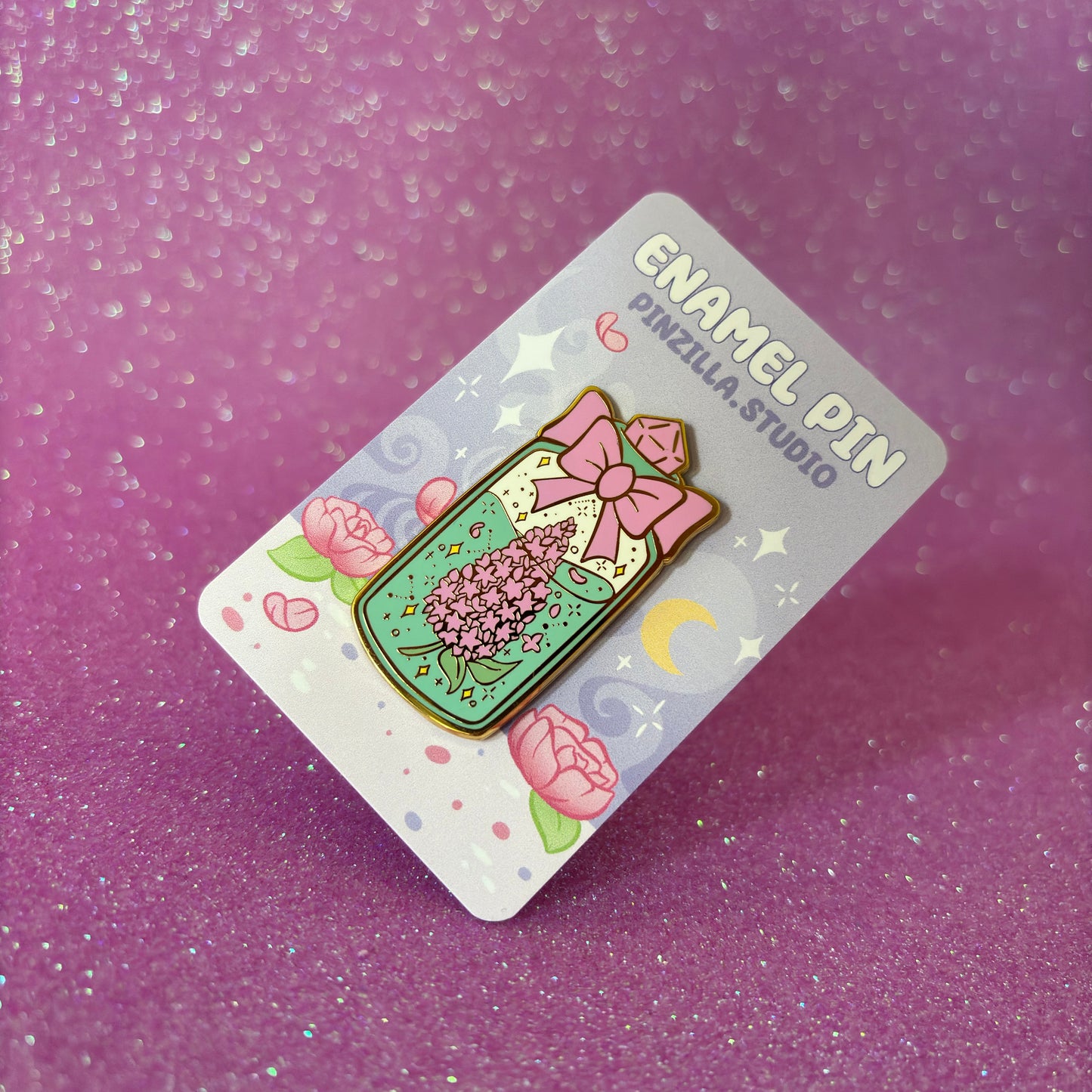 Lilac Potion Hard Enamel Pin
