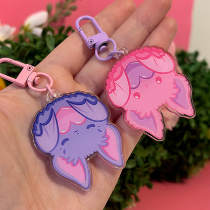 Adorable Bat Friends Keychains