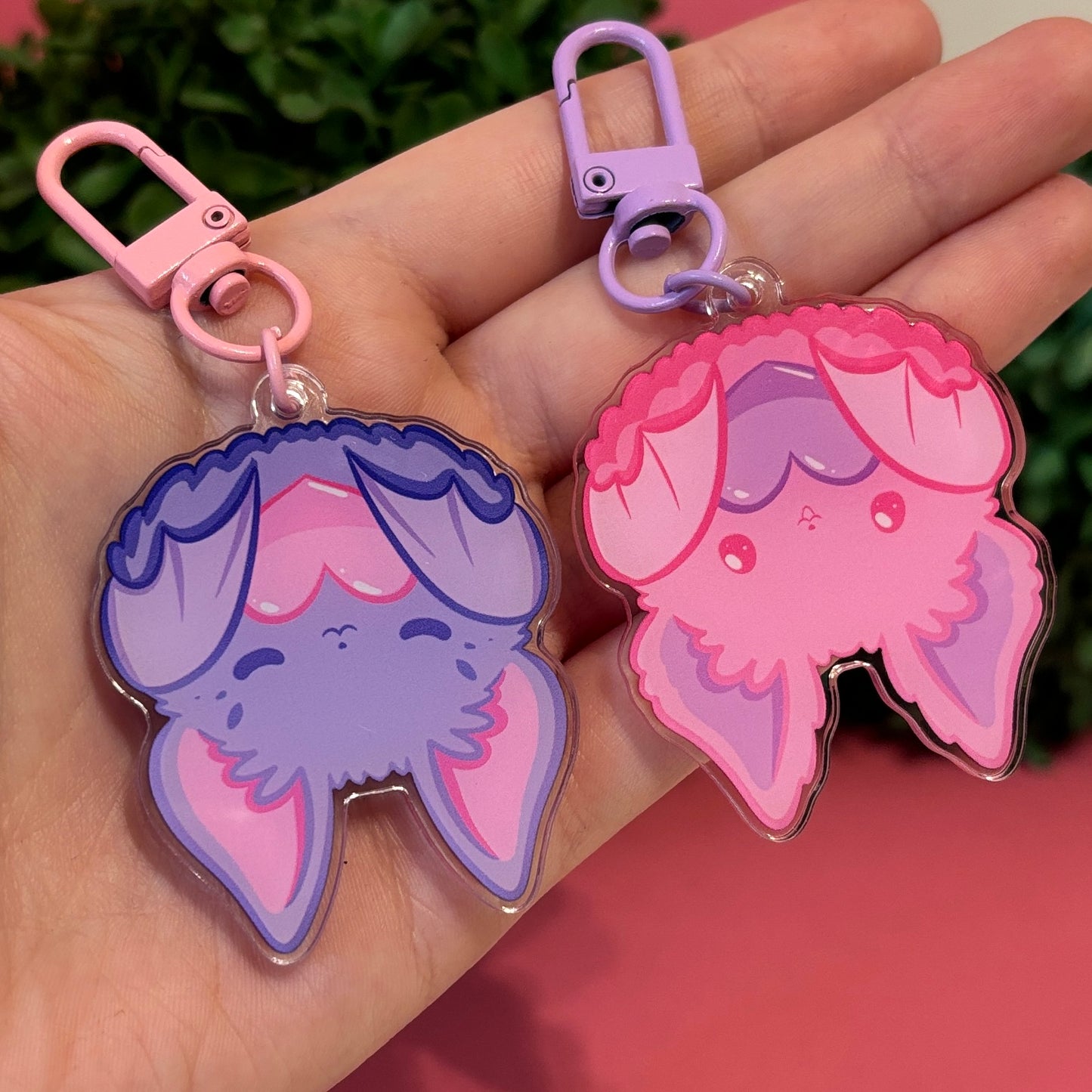 Adorable Bat Friends Keychains