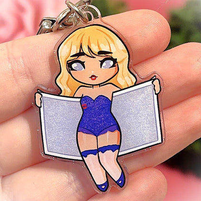 Sabrina Carpenter Short and Sweet Tour Keychains – Sparkly and Stylish!