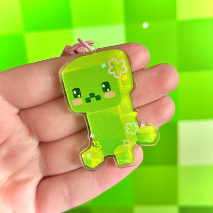 Cute Creeper Keychain – A Tiny Boom of Cuteness!