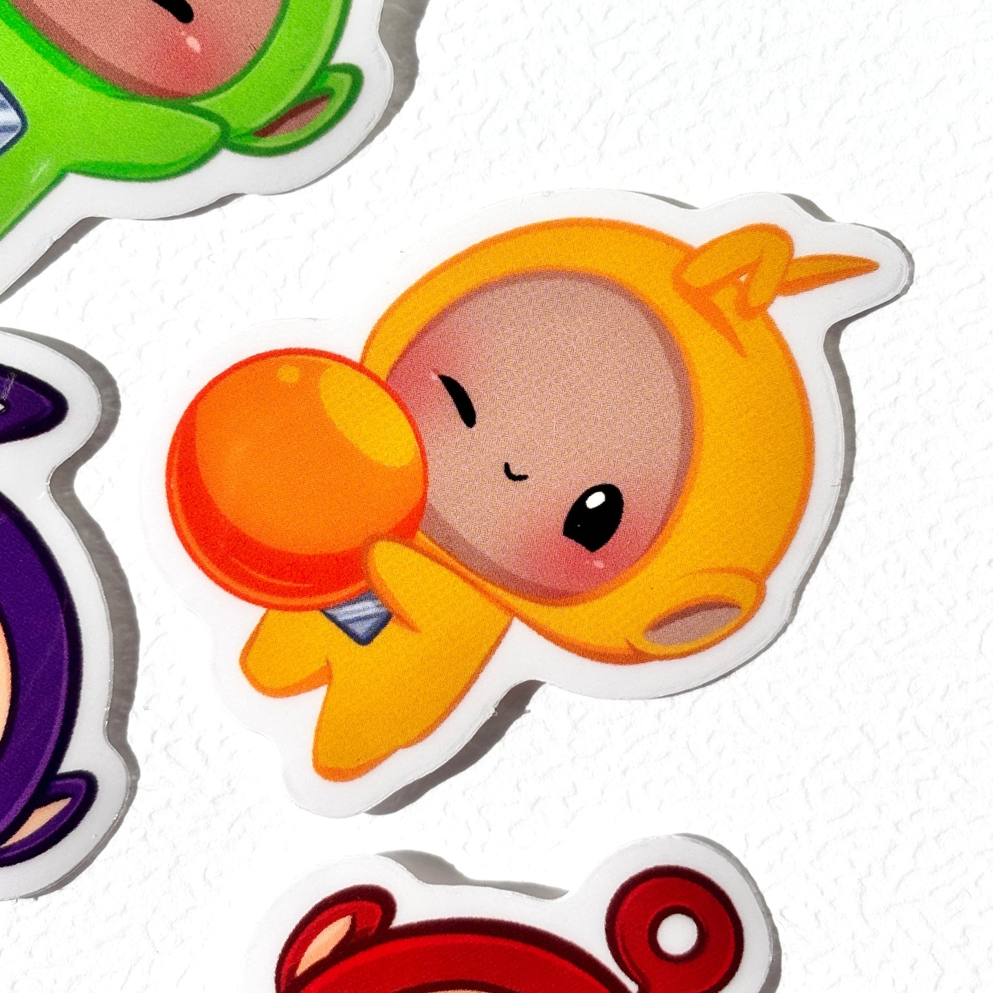 TELETUBIES Transparent Vinyl Stickers