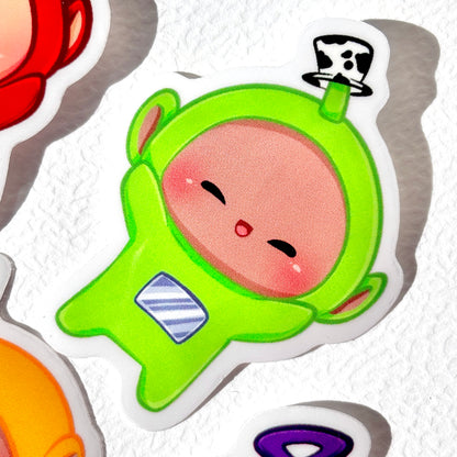 TELETUBIES Transparent Vinyl Stickers