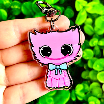 Huggy Wuggy & Kissy Missy Keychains