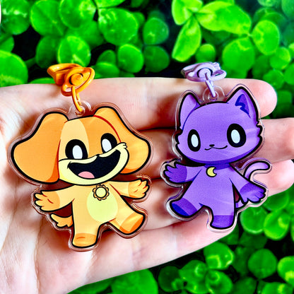 Catnap & DogDay Keychains