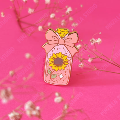 SUNFLOWER POTION Hard Enamel Pin