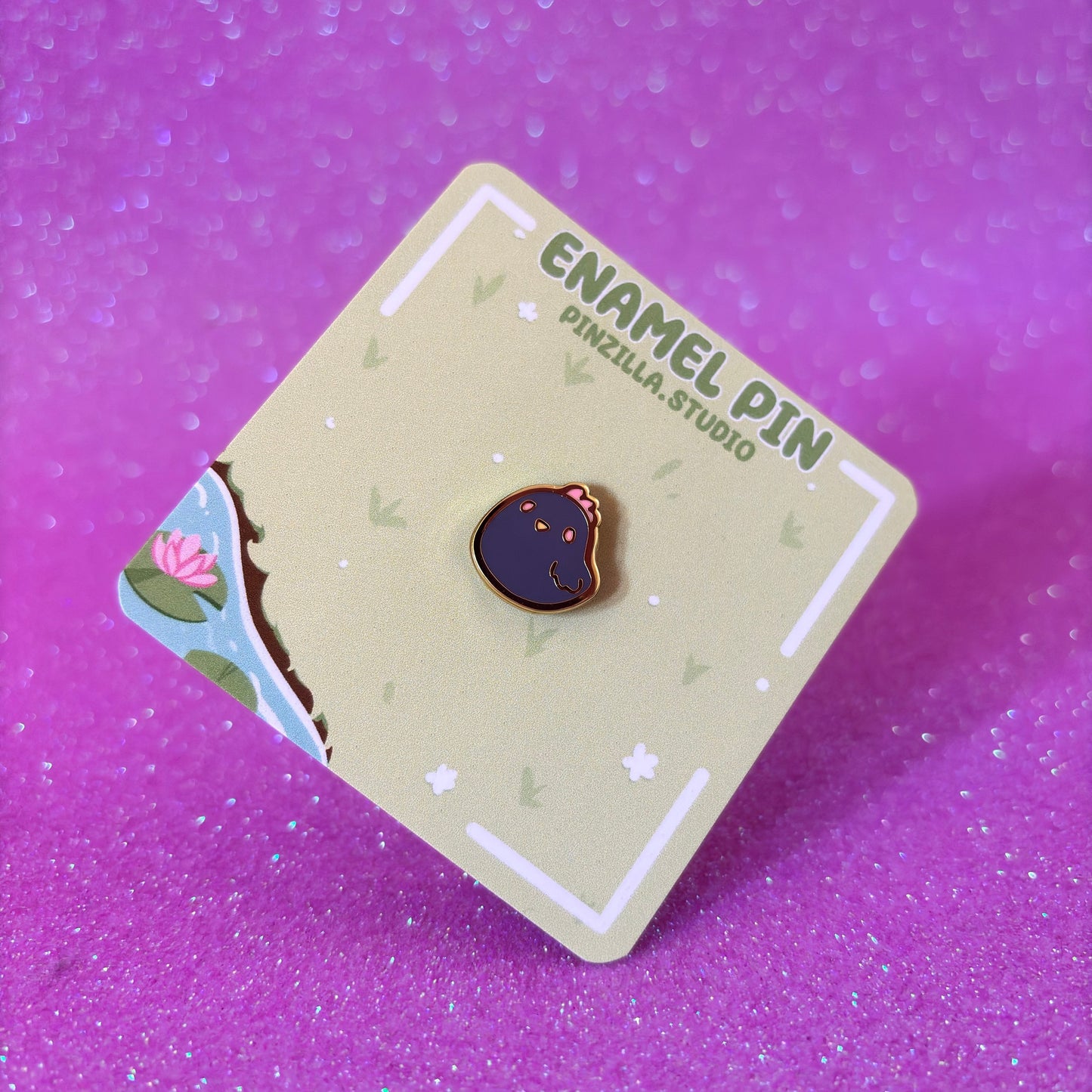 DEMON VOID CHICKEN Stardew Valley game inspired hard enamel pin [cute, kawaii and aesthetic farm hen]