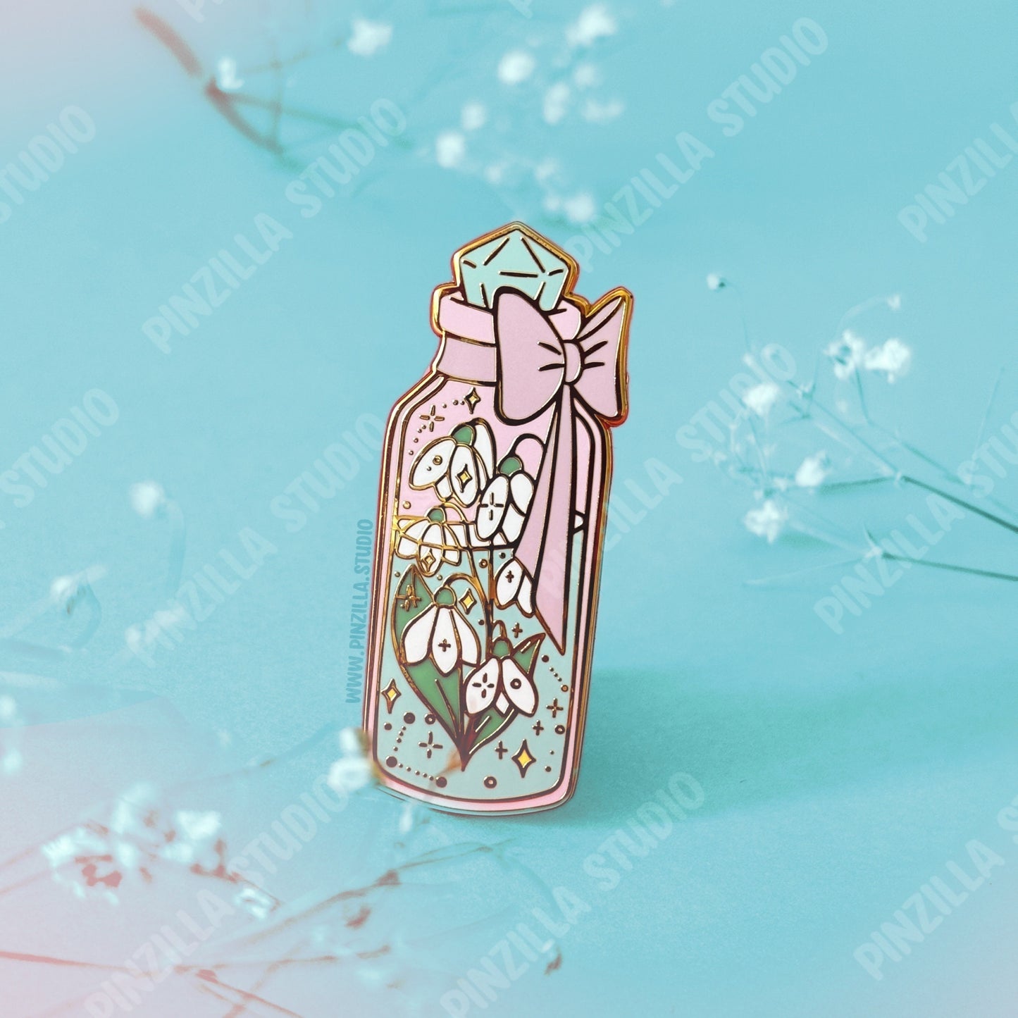 SNOWDROPS POTION Hard Enamel Pin