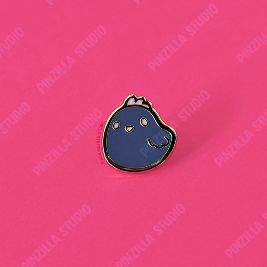 DEMON VOID CHICKEN Stardew Valley game inspired hard enamel pin [cute, kawaii and aesthetic farm hen]