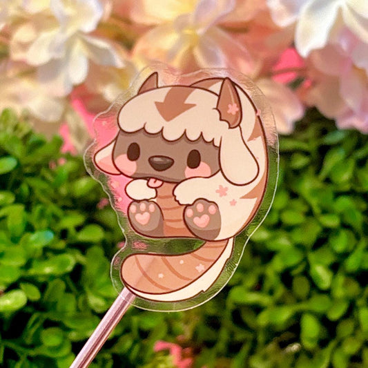 APPA from AVATAR transparent STICKER (keychain also available)