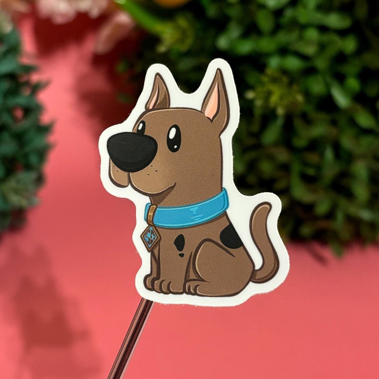 Detective Dog from Mystery Gang inspired Sticker