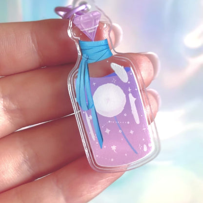 Dandelion Potion Keychain – A Touch of Magic in Your Pocket!