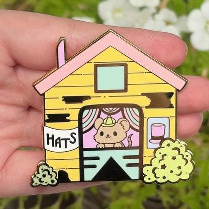 BIG PREMIUM Stardew Valley game inspired Hats Mouse Hard Enamel Pin