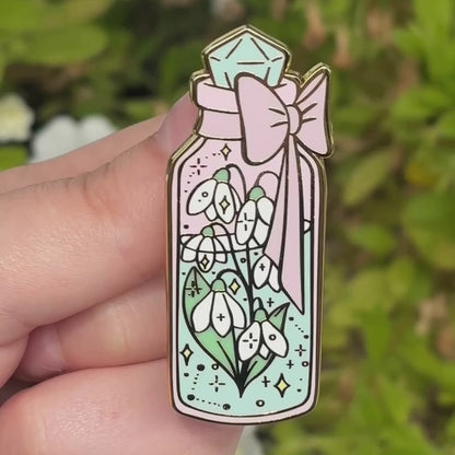 SNOWDROPS POTION Hard Enamel Pin