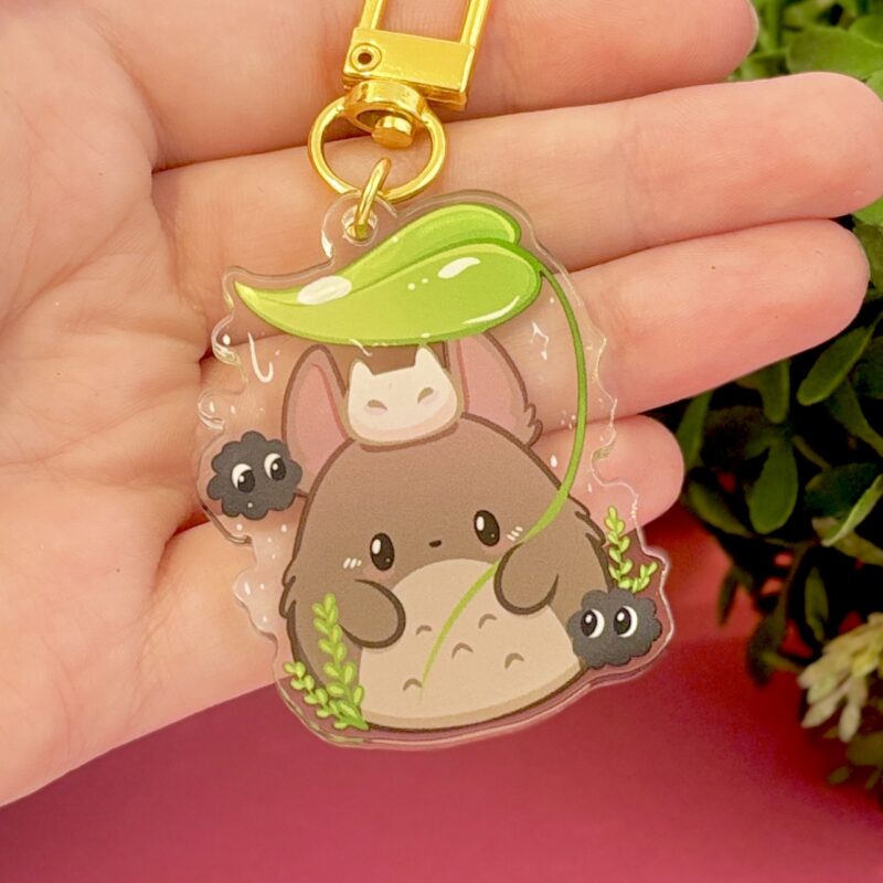 Totoro Keychain from Ghibli Studio
