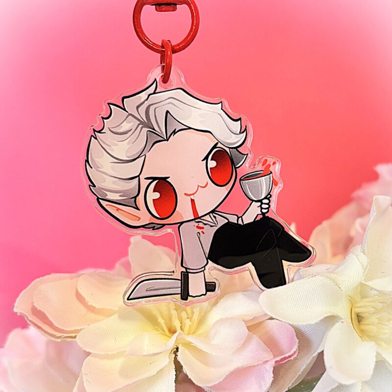 Astarion Baldur's Gate inspired Keychain