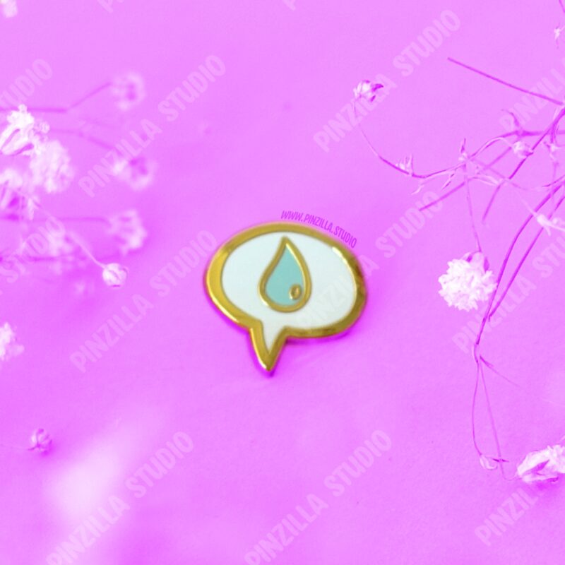Sad Emote Pin Stardew Valley game inspired hard enamel pin