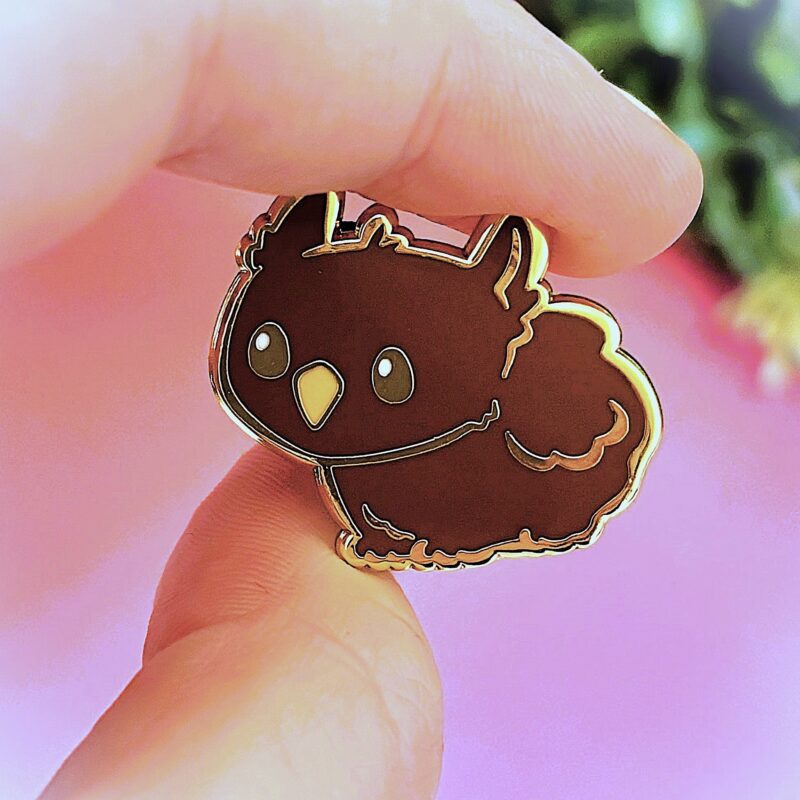 Owlbear Baldur's Gate 3 Inspired Hard Enamel Pin