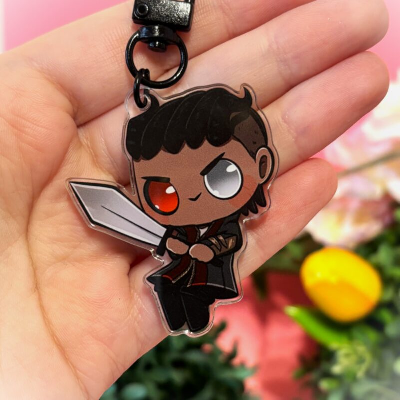 WYLL Baldur's Gate inspired Keychain